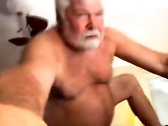 father spunks on cam
