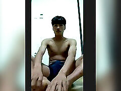 Korean trio on webcam: Young gays Kevin_kroll_01 and Chinese newbie explore self-pleasure