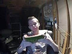 Eating Watermelon + Loud slurping|38::HD,46::Verified Amateurs,63::Gay,2121::Solo Male