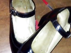 fucking Stephanie Michelle's beautiful MJ school shoes,