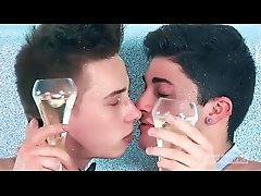 Glitter, Champagne and Sperm for Enzo Lemercier &amp_ Matteo Lavigne