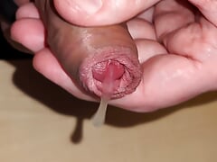 play and jerk off  my little foreskin cock until he cums