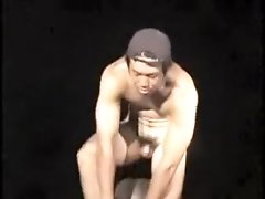 Horny male in crazy asian homo sex clip