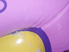 Inflatable gonfiabile blowup Princess Carriage Ball Pit Pool